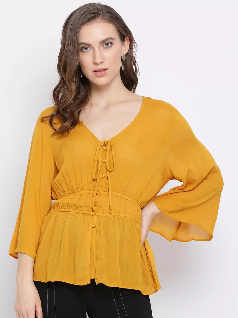 Mustard Katharina Women Top