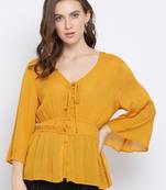Mustard Katharina Women Top