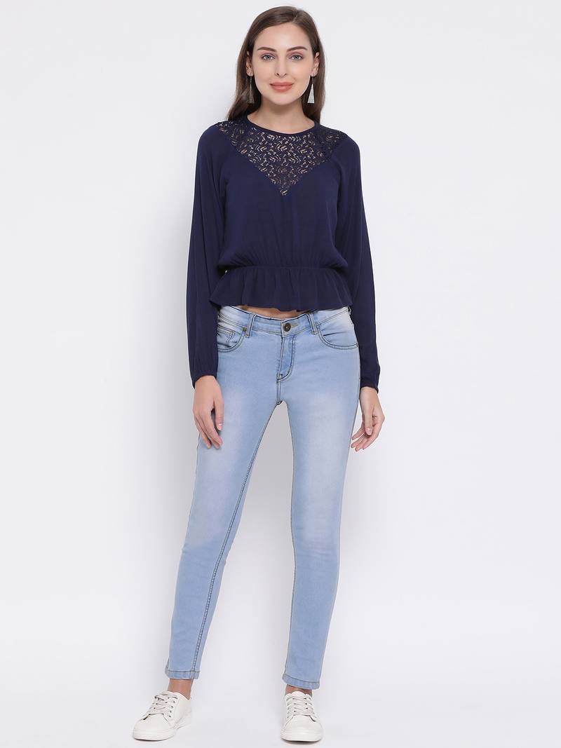 Ocean Dorothy Lace Women Top