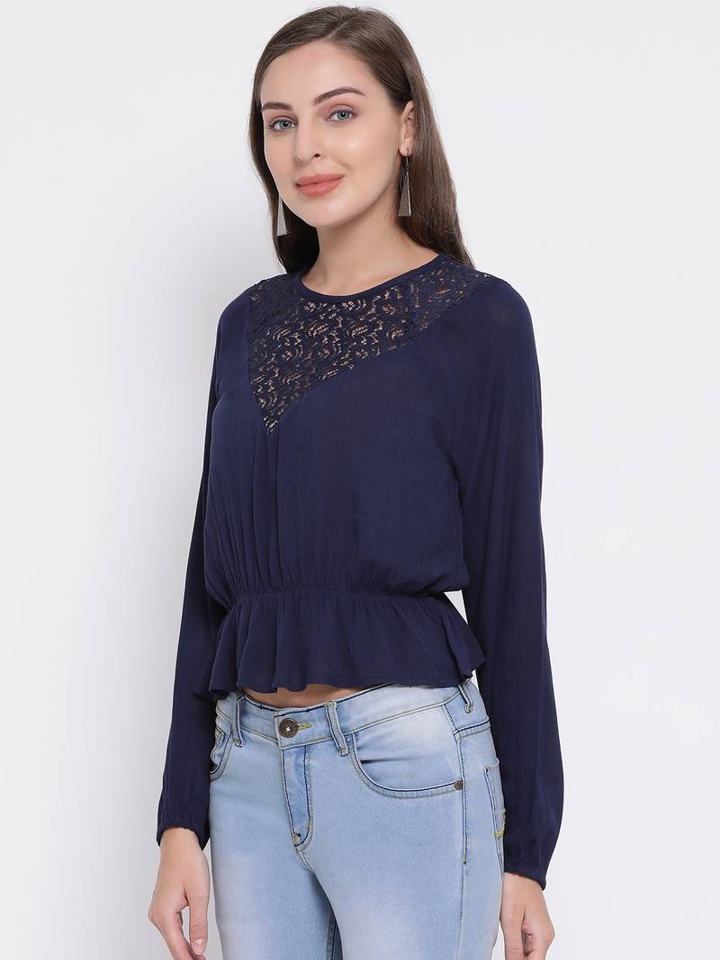 Ocean Dorothy Lace Women Top