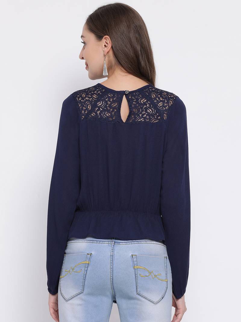 Ocean Dorothy Lace Women Top