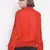 Orange Nintenduo Side Detail Women Jacket