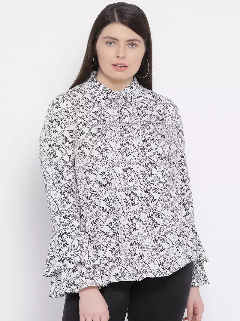 Graphic ShanayaPlus Size Women Shirt