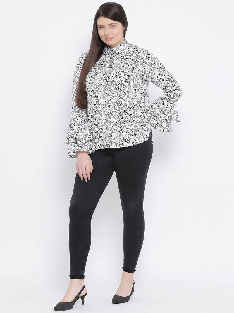 Graphic ShanayaPlus Size Women Shirt