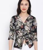 Floral Deco Function Women Top