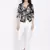 Floral Deco Function Women Top