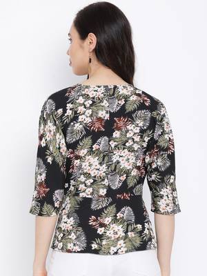 Floral Deco Function Women Top 4