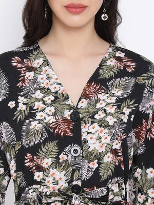 Floral Deco Function Women Top 5