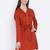 Rust Fashion Break Women Dress