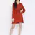 Rust Fashion Break Women Dress