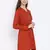 Rust Fashion Break Women Dress