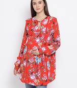 Floral Samantha Maternity Women Top