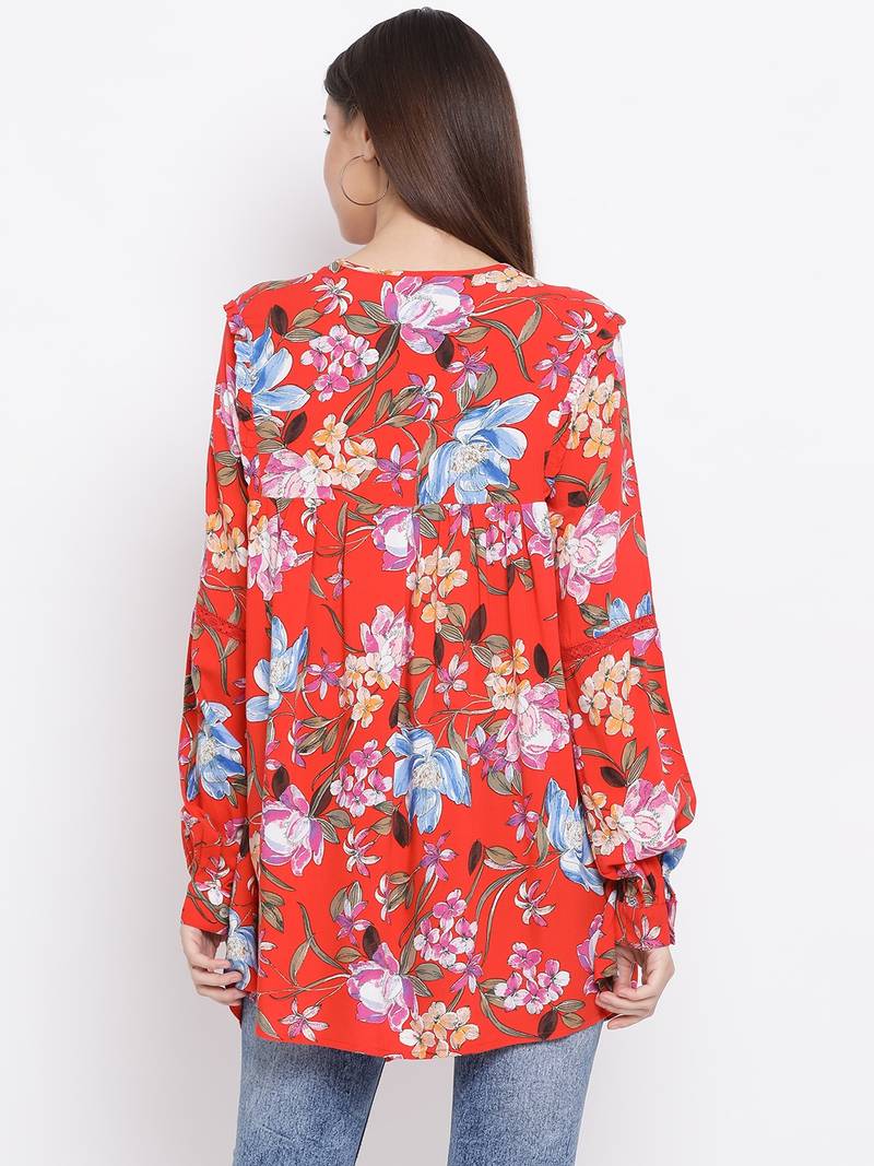 Floral Samantha Maternity Women Top