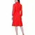 Women's Red Chiiffon Casual Midi Dress