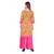 Women's Indian Kurti with Buttoned Placket and Cuff