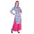 Women's Indian Kurti with Buttoned Placket and Round Mandarin  Collar