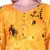 Women's Indian tie n dye Kurti with wooden Button Placket and Cuff