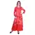Women's Indian tie n dye Kurti with wooden Button Placket and Cuff