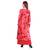 Women's Indian tie n dye Kurti with wooden Button Placket and Cuff