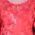 Women's Indian tie n dye Kurti with wooden Button Placket and Cuff
