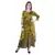 Women's Indian tie n dye Kurti with wooden Button Placket and Cuff