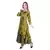 Women's Indian tie n dye Kurti with wooden Button Placket and Cuff