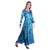 Women's Indian tie n dye Kurti with wooden Button Placket and Cuff