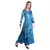 Women's Indian tie n dye Kurti with wooden Button Placket and Cuff