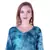 Women's Indian tie n dye Kurti with wooden Button Placket and Cuff