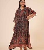 Women's Loose Casual  Kaftan Dress with adjustable string and inner