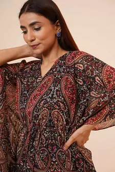 Women's Loose Casual  Kaftan Dress with adjustable string and inner