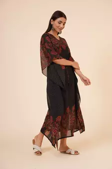 Women's Loose Casual  Kaftan Dress with adjustable string and inner