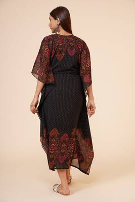 Women's Loose Casual  Kaftan Dress with adjustable string and inner 5