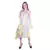 Women's Printed Georgette  Ruffle Party Evening  Dress