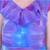Women's Printed Georgette  Ruffle Party Evening  Dress