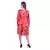 Women's Indian tie n dye Kurti with balloon sleeves