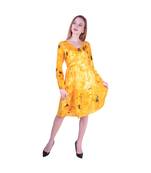 Women's Indian tie n dye Kurti with balloon sleeves