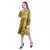 Women's Indian tie n dye Kurti with balloon sleeves