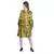 Women's Indian tie n dye Kurti with balloon sleeves