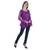 Women's Net Party Long Ruffle Sleeves Top