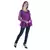 Women's Net Party Long Ruffle Sleeves Top