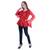 Women's Net Party Long Ruffle Sleeves Top