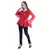 Women's Net Party Long Ruffle Sleeves Top