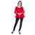 Women's Net Party Long Ruffle Sleeves Top