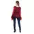 Women's Net Party Long Ruffle Sleeves Top