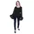 Women's Net Party Long Ruffle Sleeves Top