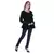 Women's Net Party Long Ruffle Sleeves Top