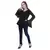 Women's Net Party Long Ruffle Sleeves Top