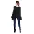 Women's Net Party Long Ruffle Sleeves Top
