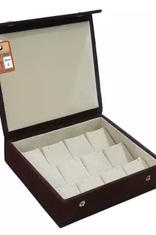 atorakushon   Velvet  Makeup Storage Box Travelling Vanity Jhumka Earrings Cosmetic Necklace Jewellery Organizer Brown